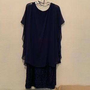 Jessica Howard Navy Blue Dress